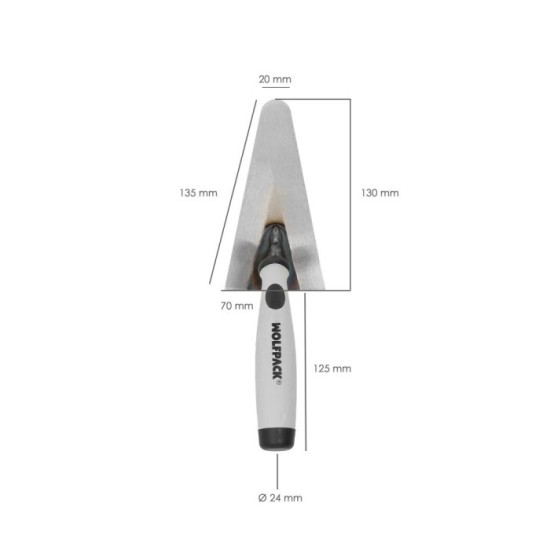 Paletin Wolfpack Plus Mango Goma 342/130 mm, al por Mayor | Almacén de Ferretería