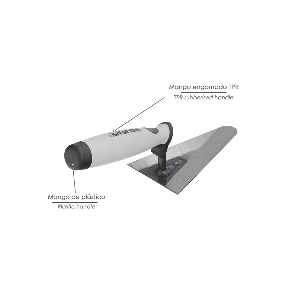 Paletin Wolfpack Plus Mango Goma 342/130 mm, al por Mayor | Almacén de Ferretería