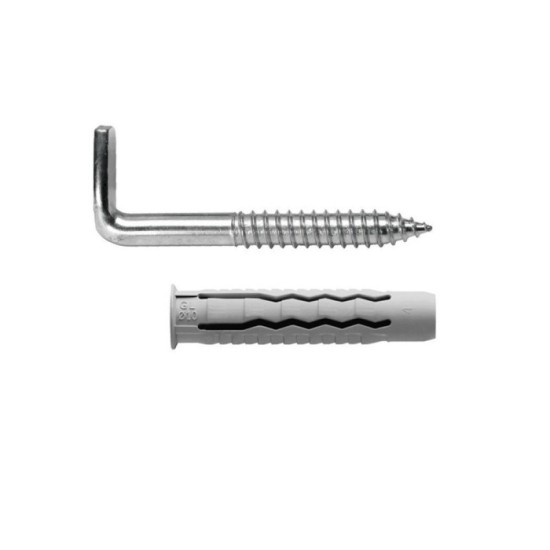 Kit Sanitario Alcayata Con Taco Ø 14 x 70 mm, Fijación Calentadores / Termos De Agua al por Mayor | Almacén de Ferretería