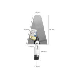 Paleta Wolfpack Plus Mango de Goma 344  180x125mm,