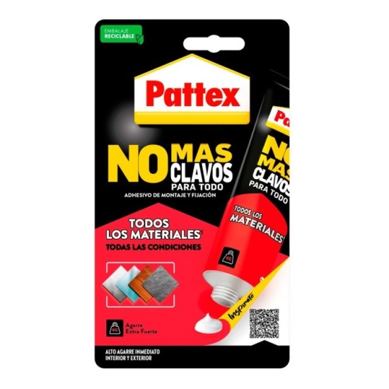 Nural Pattex No Mas Clavos Para Todo (Tubo 142gr) al por Mayor | Almacén de Ferretería