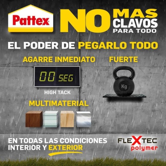 Nural Pattex No Mas Clavos Para Todo (Tubo 142gr) al por Mayor | Almacén de Ferretería