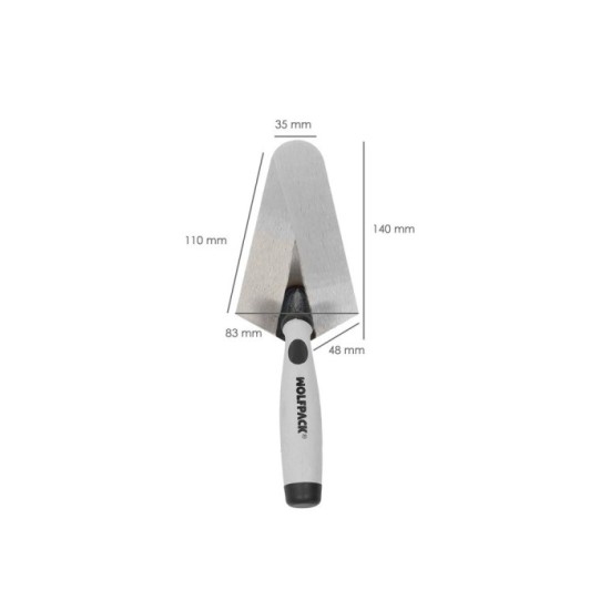 Paleta Wolfpack Plus Mango de Goma 348  140 mm, al por Mayor | Almacén de Ferretería