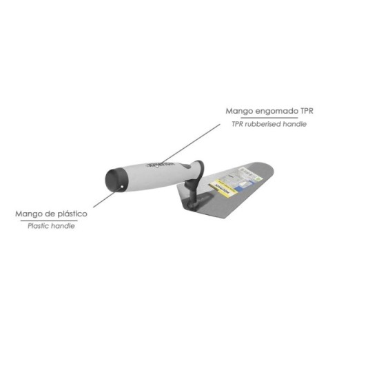 Paleta Wolfpack Plus Mango de Goma 348  140 mm, al por Mayor | Almacén de Ferretería