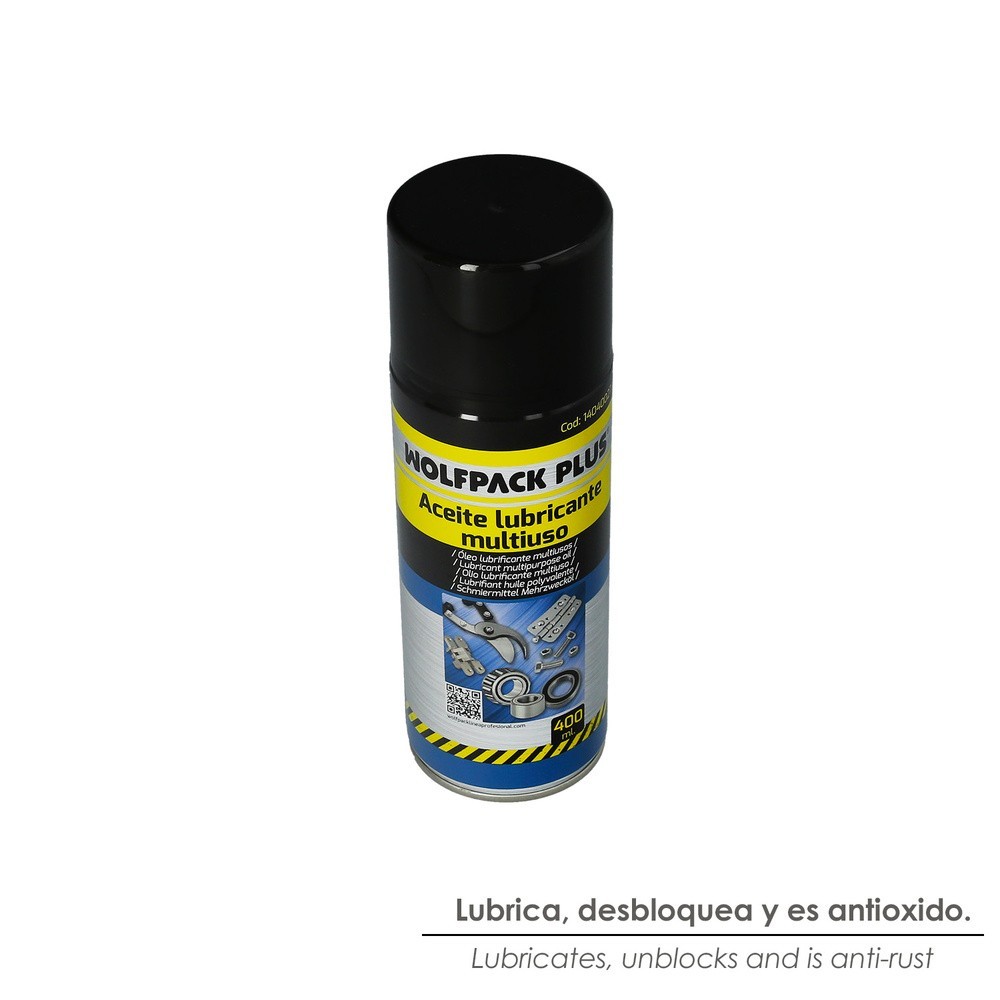 Spray Aceite Lubricante Multiuso 400 ml al por Mayor | Almacén de Ferretería