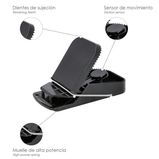 Trampa Ratas / Ratones Plastico 19 x 9 cm, Ratonera, Ratera, Trampa Topos, Topera al por Mayor | Almacén de Ferretería