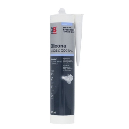 Silicona Acida Transparente Cocina y Baño, silicona antimoho, Silicona Baños, Silicona Fregaderos al por Mayor | Almacén de Ferr