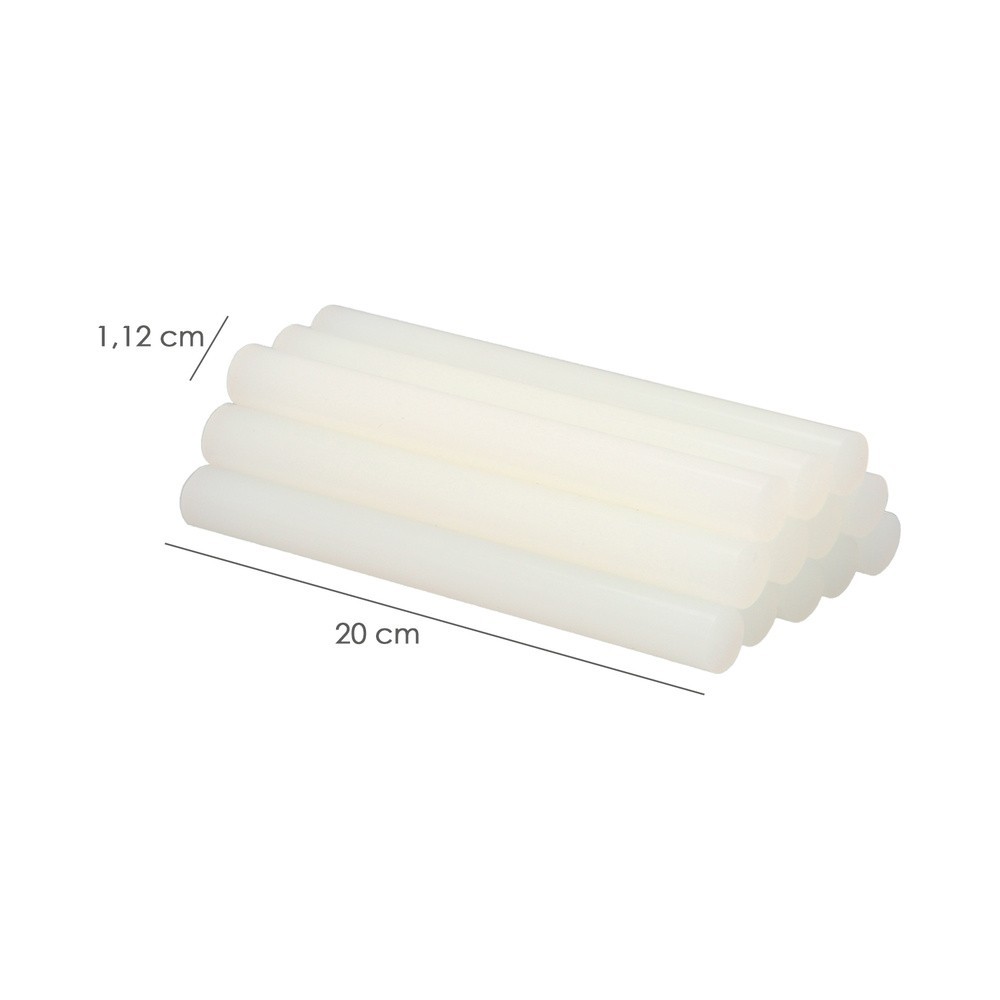 Barras De Pegamento Caliente Ø 11,2 mm, bolsa De 1 Kg, Barras Silicona, Pegamento Pistola Termofusible, Silicona Pistola al por 