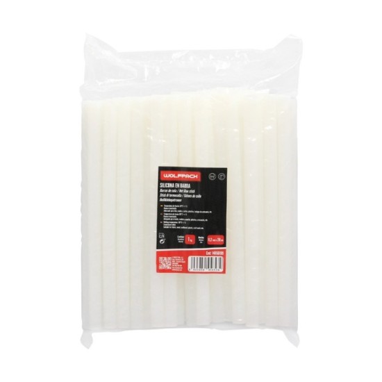 Barras De Pegamento Caliente Ø 11,2 mm, bolsa De 1 Kg, Barras Silicona, Pegamento Pistola Termofusible, Silicona Pistola al por 