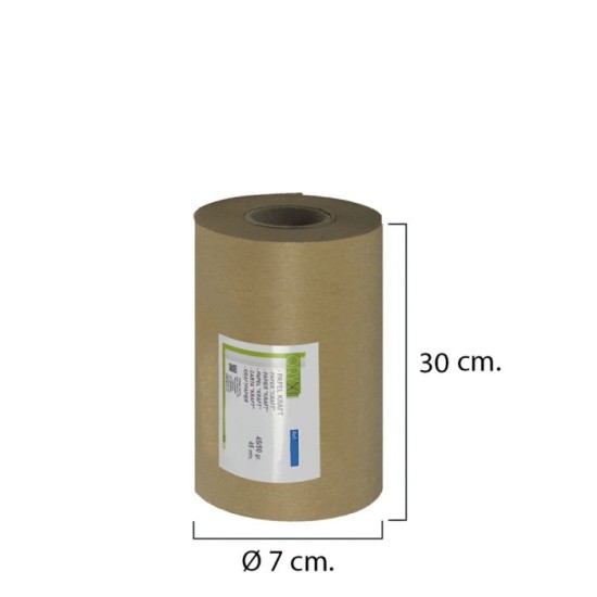 Papel Kraft 45 / 50 Gramos Rollo 30 cm, x 45 Metros al por Mayor | Almacén de Ferretería