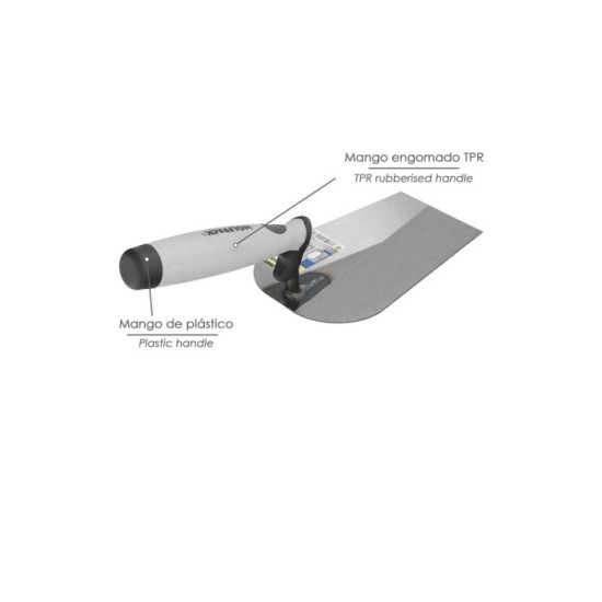 Paleta Wolfpack Plus Mango de Goma 349  180mm, al por Mayor | Almacén de Ferretería