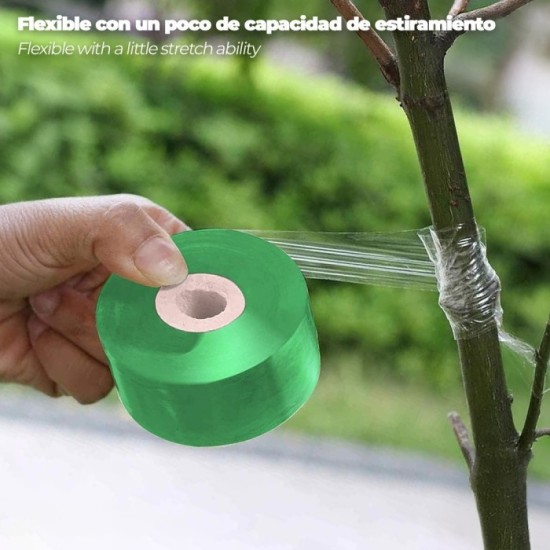 Cinta Injertar Elastica 3 cm, x 100 metros, al por Mayor | Almacén de Ferretería