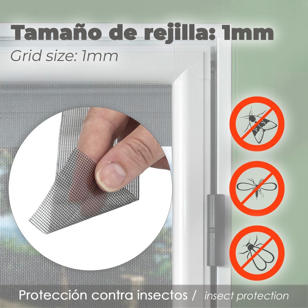 Cinta Reparadora Tela Mosquitera 5 Cm x 200 Cm al por Mayor | Almacén de Ferretería