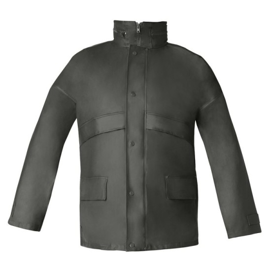 Traje de Agua Impermeable Verde Poliuretano Talla 7-L al por Mayor | Almacén de Ferretería