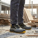 Zapato Seguridad Maurer S1 Modelo Vittoria Transpirables concon suela y puntera antiperforación Talla 41, al por Mayor | Almacén