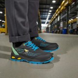 Deportiva Seg, Maurer S3L Modelo Lapis Antideslizante con suela y puntera antiperforación Resistente a los Hidrocarburos Nº 40, 