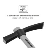 Alcotana 622 / 650 Gramos Mango Fibra Vidrio al por Mayor | Almacén de Ferretería