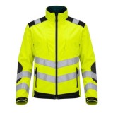 Chaqueta Alta Visibilidad Softshell Talla M, Chaqueta Trabajo Alta Visibilidad Con Banda Reflectora al por Mayor | Almacén de Fe