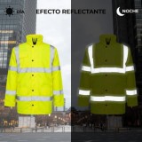 Parka Alta Visibilidad Lluvia Talla XL, 100% Impermeable, Parka Impermeable Trabajo al por Mayor | Almacén de Ferretería