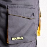 Chaqueta de Trabajo Gris/Amarillo Talla 46/48    S al por Mayor | Almacén de Ferretería