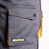 Chaqueta de Trabajo Gris/Amarillo Talla 52/54 L al por Mayor | Almacén de Ferretería