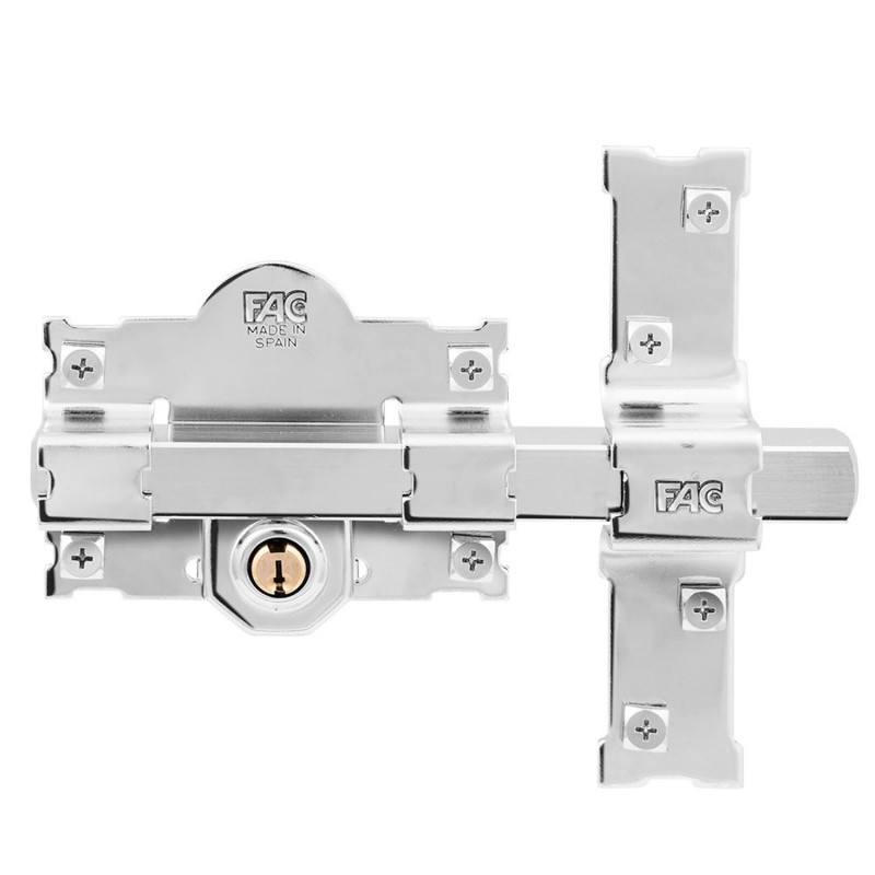 Cerrojo Fac 101-L /105 Niquelado, Llaves Iguales