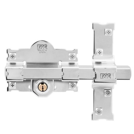 Cerrojo Fac 101-L /105 Niquelado, Llaves Iguales