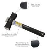 Maceta Mango Fibra Vidrio Mango Fibra Vidrio Con Empuñadura Antideslizante, 1000 Gramos 28 cm, al por Mayor | Almacén de Ferrete