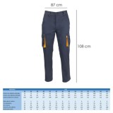 Pantalon Trabajo Talla 44 Azul Oscuro Spandex al por Mayor | Almacén de Ferretería
