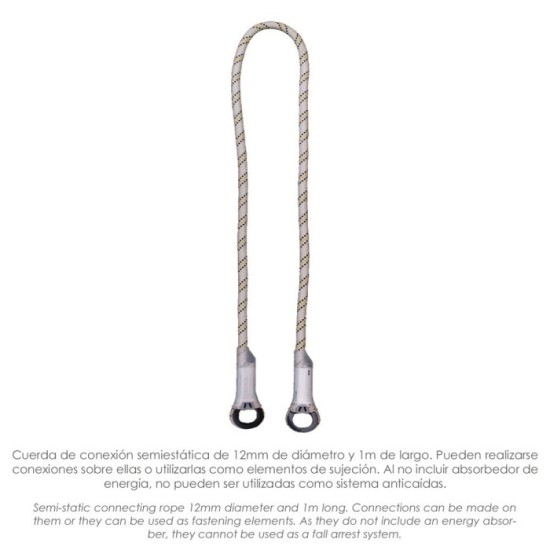Cinturon Seguridad con Cuerda y Mosquetón al por Mayor | Almacén de Ferretería