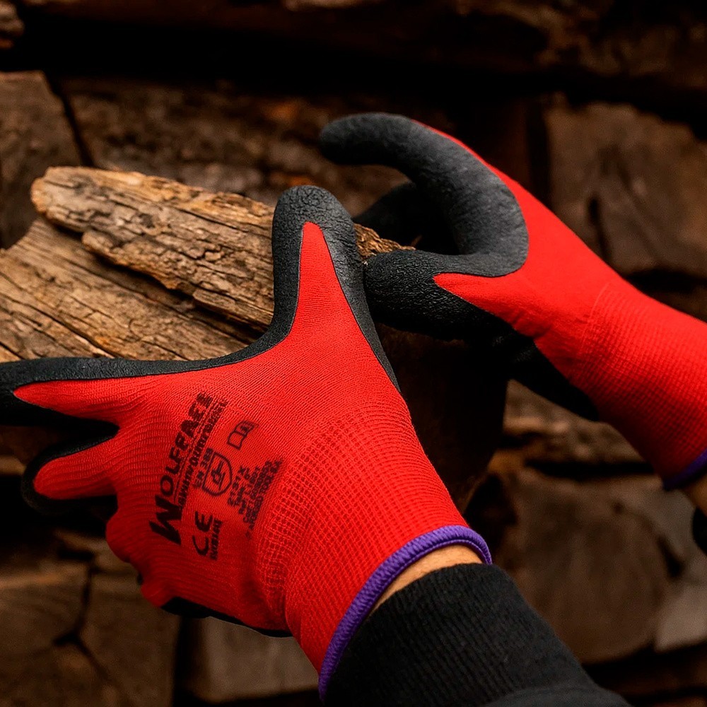 Guantes Latex / Nylon Gripflex Talla  6" (Par) al por Mayor | Almacén de Ferretería