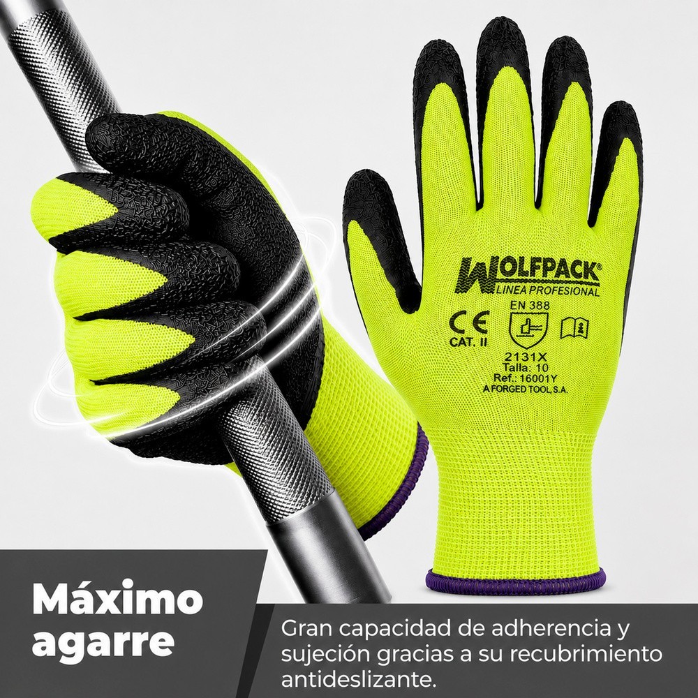 Guantes Latex Soft Foam Talla 8" (Par) al por Mayor | Almacén de Ferretería