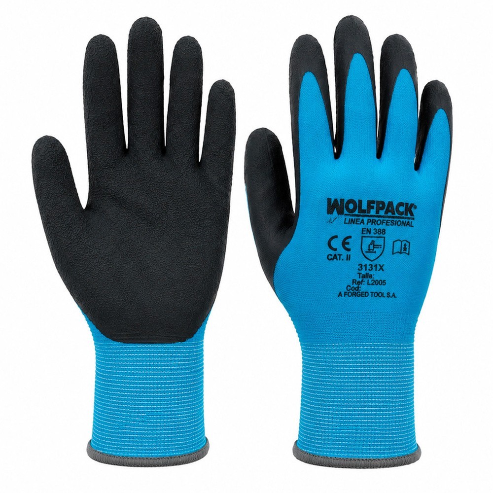 Guantes Latex Foam Impermeable 7" (Par) al por Mayor | Almacén de Ferretería
