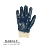 Guantes Nitrilo / Lona Pesados Nimax 8" (Par) al por Mayor | Almacén de Ferretería