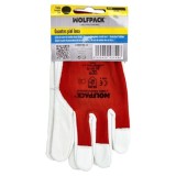 Guantes Piel / Lona Con Velcro, Con Colgador 9" Guantes De Trabajo, Guantes De Protección (Par) al por Mayor | Almacén de Ferret