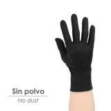 Guante Desechable Nitrilo Negro XL 5,5 gms, Gruesos Caja 100 guantes, al por Mayor | Almacén de Ferretería