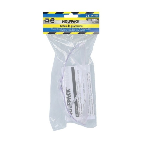 Gafas Proteccion EN ISO 16321 Sport Transparente al por Mayor | Almacén de Ferretería
