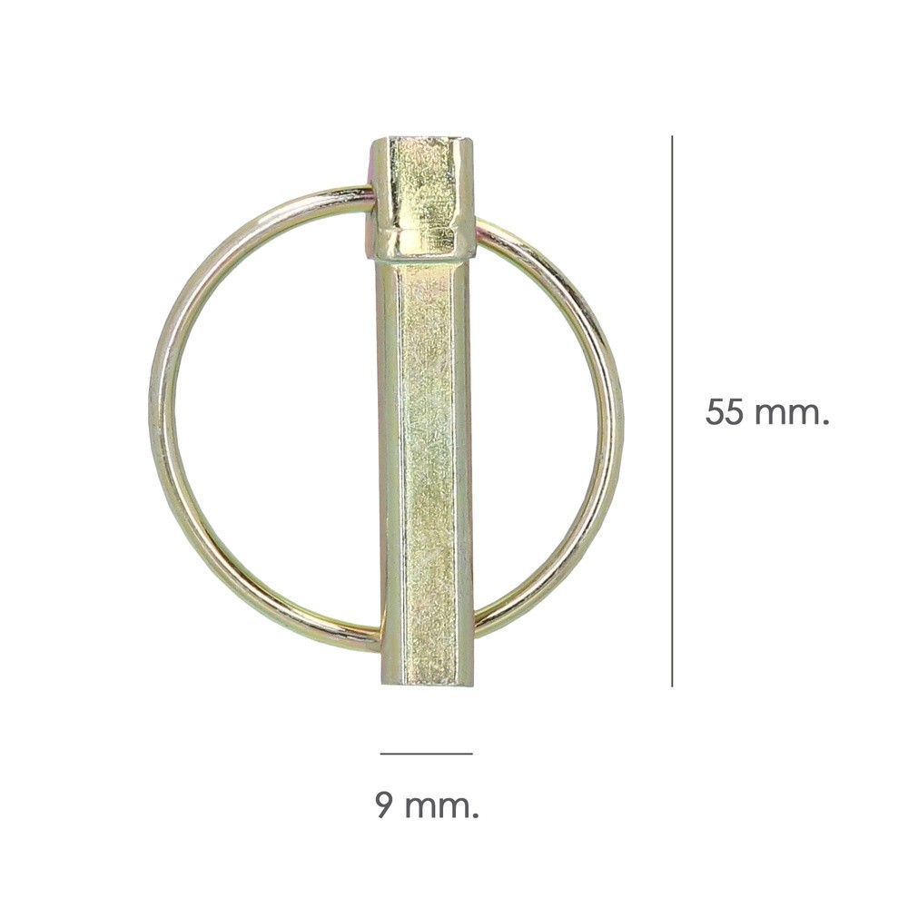 Pasador "Anilla"  Ø 9 x 55 mm, al por Mayor | Almacén de Ferretería