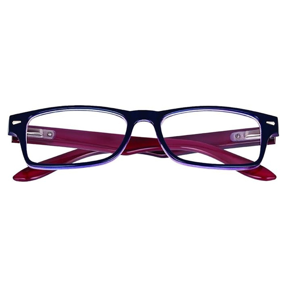 Gafas Lectura Kansas Azul Oscuro / Rojo, Aumento +1,0 Gafas De Vista, Gafas De Aumento, Gafas Visión Borrosa al por Mayor | Alma