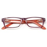 Gafas Lectura Kansas Morado / Naranja, Aumento +2,0 Gafas De Vista, Gafas De Aumento, Gafas Visión Borrosa al por Mayor | Almacé