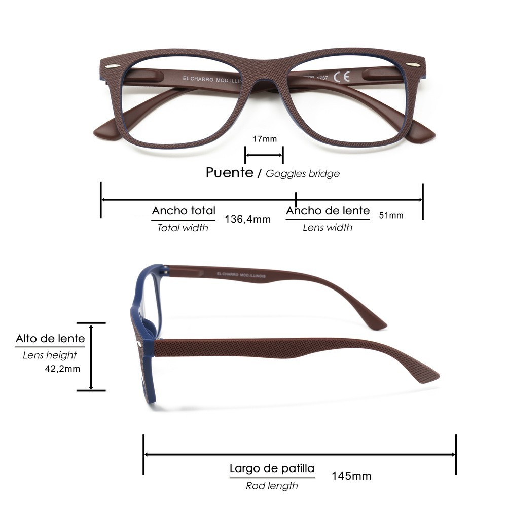Gafas Lectura Illinois Rojas Aumento +1,0 Gafas De Vista, Gafas De Aumento, Gafas Visión Borrosa al por Mayor | Almacén de Ferre