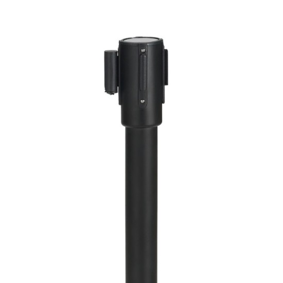 Poste Separador Cinta Extensible 3 Metros, Ø Base 32 cm, Ø Tubo 5,1 cm,   Altura 91 cm, al por Mayor | Almacén de Ferretería