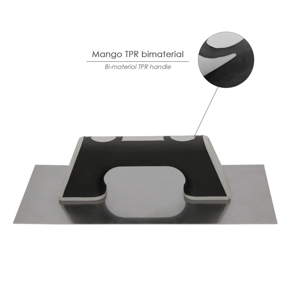 Llana Profesional Acero Mango TPR Acabado Liso 300x150 mm, al por Mayor | Almacén de Ferretería