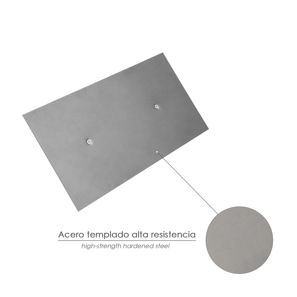 Llana Profesional Acero Mango TPR Acabado Liso 300x150 mm, al por Mayor | Almacén de Ferretería