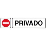 Rotulo Adhesivo 250x63 mm, Privado al por Mayor | Almacén de Ferretería