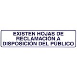 Rotulo Adhesivo 250x63 mm, Existen Hojas Reclamaciones al por Mayor | Almacén de Ferretería