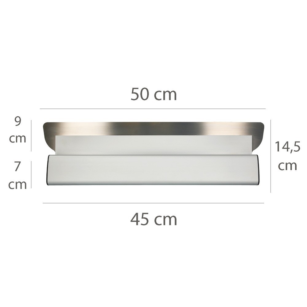 Llana Aluminio / Acero Inoxidable Para Yeso 50 cm, al por Mayor | Almacén de Ferretería