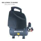 Compresor Aire 6 Litros / 8 Bares / 1,1 Kw - 1,5 HP  Sin Aceite al por Mayor | Almacén de Ferretería