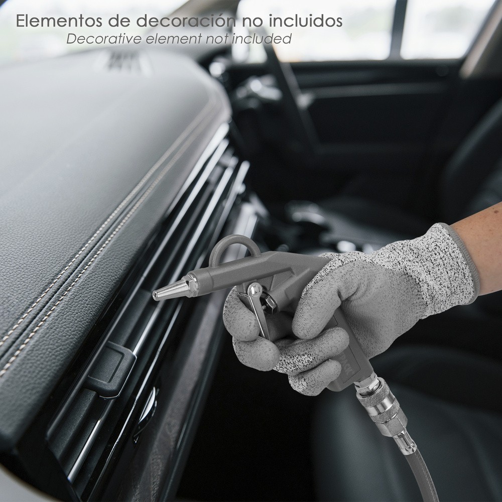 Pistola Soplado Aire Comprimido Con Adaptador Rapido, Pistola Aire Compresor, Pistola Soplado Compresor, Pistola Sopladora Aire 