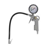 Pistola Para Inflado De Neumáticos Con Manometro, Inflador de Neumaticos, Pistola Aire Comprimido Neumaticos, Pistola Compresor 